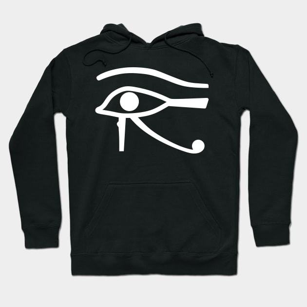 Eye of Horus Hoodie by colorsplash